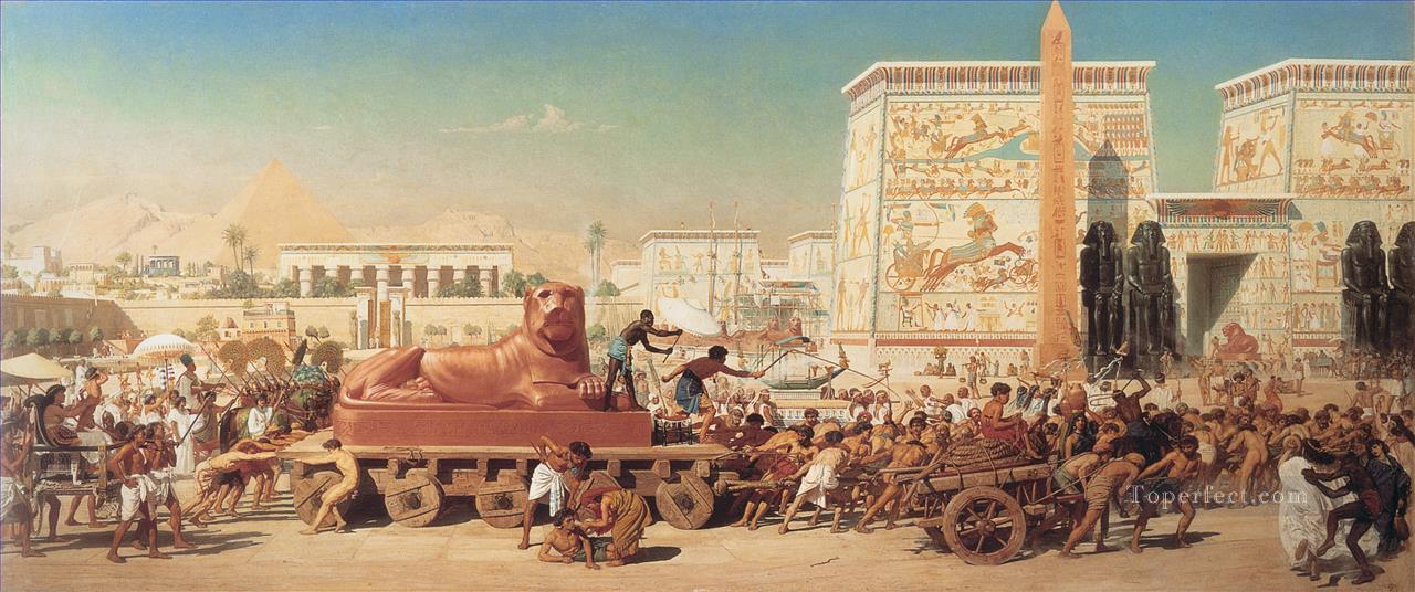 Israel in Egypt Edward Poynter Oil Paintings